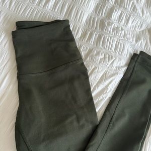 Zella olive leggings size XS